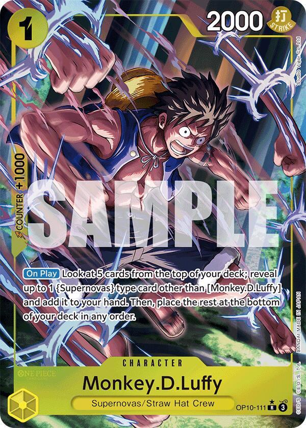 Monkey.D.Luffy (111) (Parallel) OP10-111 · Foil (Royal Blood)