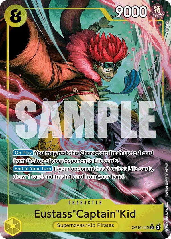 Eustass"Captain"Kid (112) (Parallel) OP10-112 · Foil (Royal Blood)