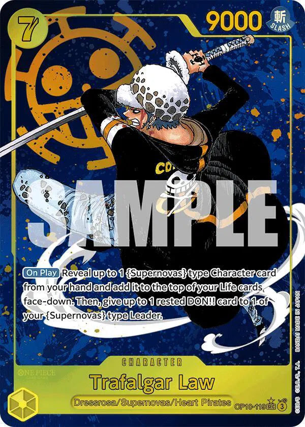 Trafalgar Law (119) (Parallel) OP10-119 (Royal Blood)