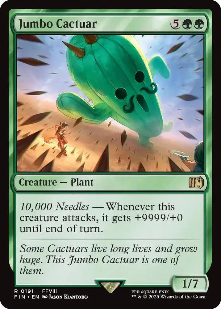 Jumbo Cactuar 191 · Normal (Universes Beyond: FINAL FANTASY)
