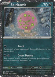 Spiritomb - 129/198 (Cosmo Holo) (Scarlet & Violet Promo)