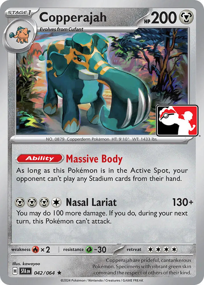 Copperajah 042/064 · Holofoil (Prize Pack Series One)