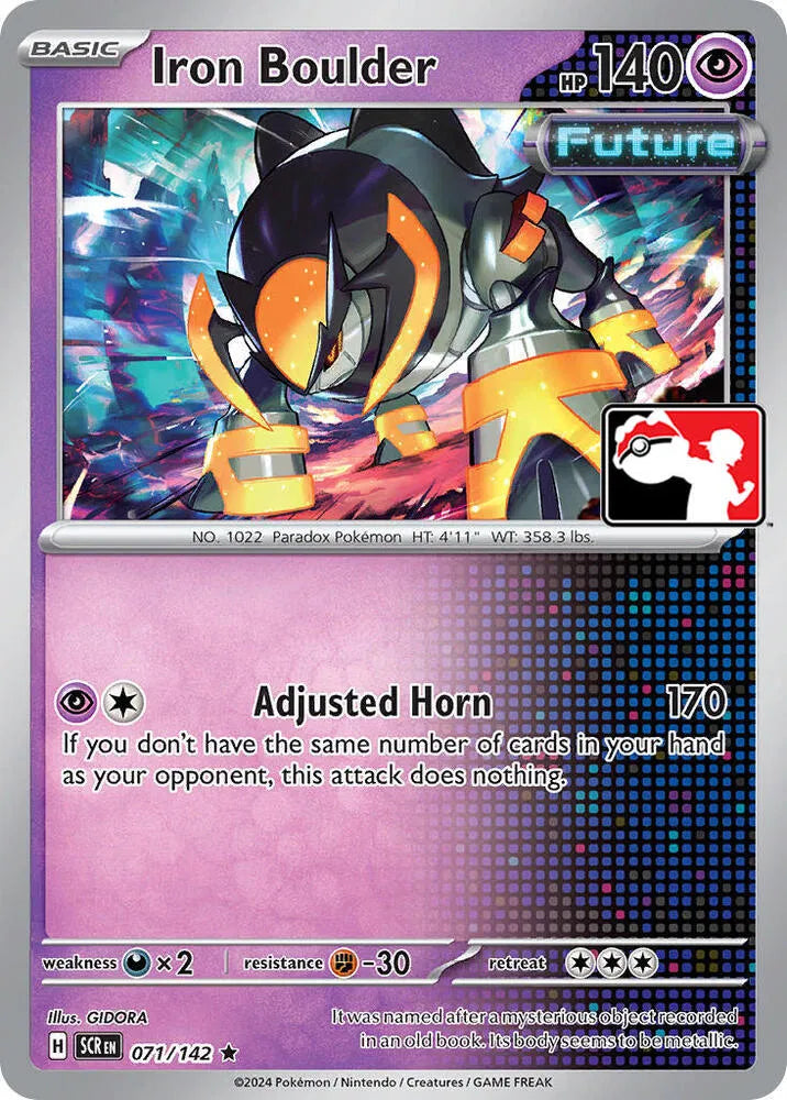 Iron Boulder 071/142 · Normal (Prize Pack Series One)