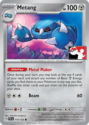 Metang 114/162 · Holofoil (Prize Pack Series One)