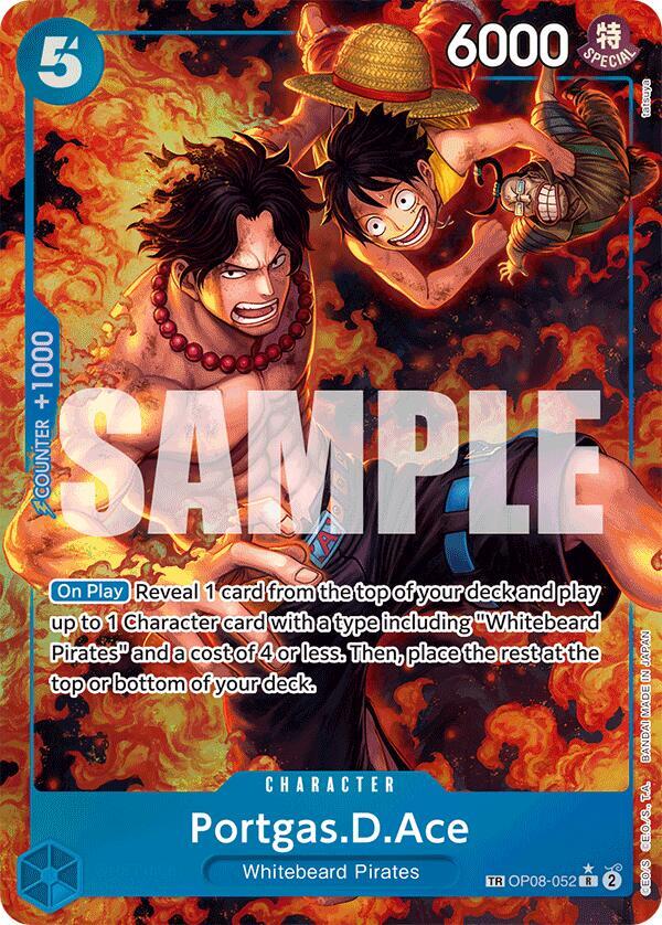 Portgas.D.Ace (TR) OP08-052 (Royal Blood) — TAG 10