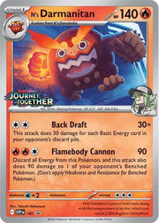 N's Darmanitan - 181 (SEALED) (Prerelease) - SV: Scarlet & Violet Promo Cards (SVP)