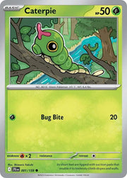 Caterpie 001/159 · Normal (Journey Together)