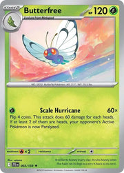 Butterfree 003/159 · Holofoil (Journey Together)