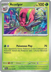Accelgor 013/159 · Reverse Holofoil (Journey Together)