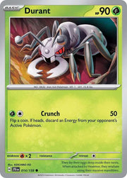 Durant 014/159 · Reverse Holofoil (Journey Together)