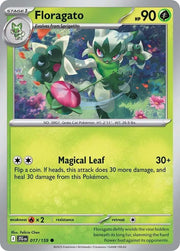 Floragato 017/159 · Reverse Holofoil (Journey Together)