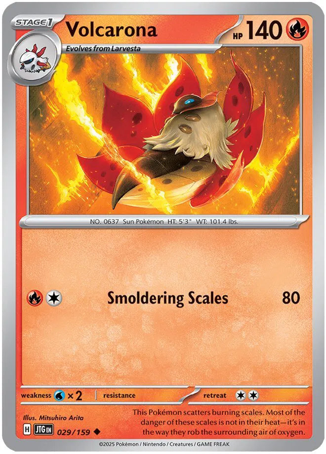 Volcarona 029/159 · Normal (Journey Together)