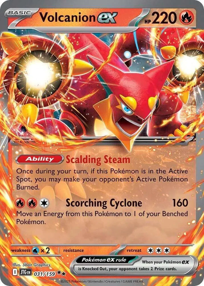 Volcanion ex 031/159 (Journey Together)