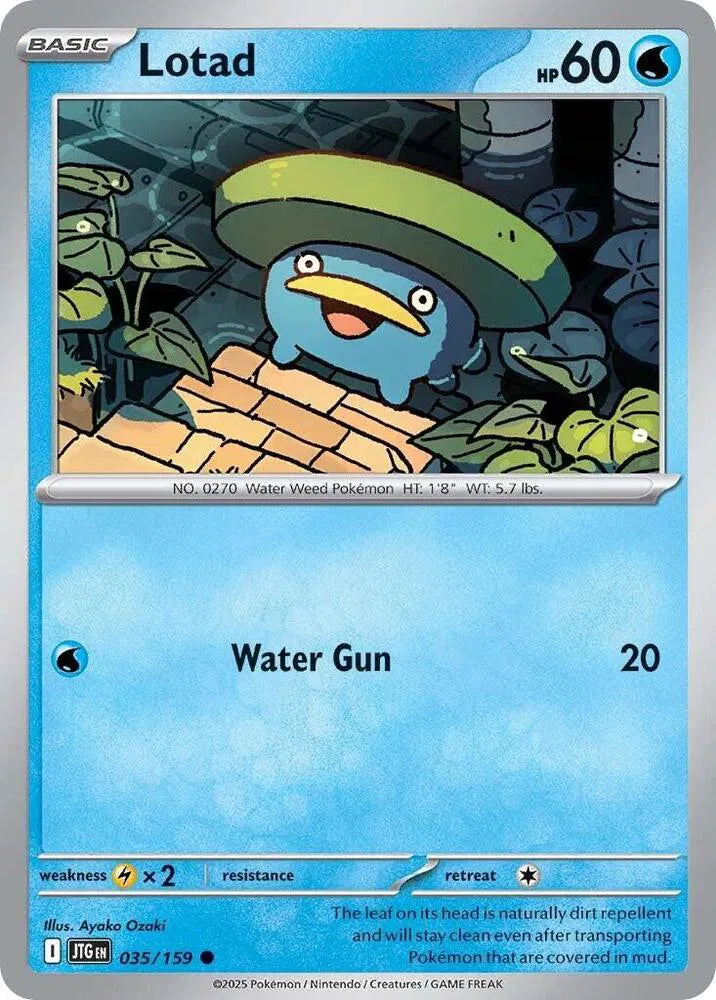 Lotad 035/159 · Normal (Journey Together)