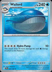 Wailord 041/159 · Holofoil (Journey Together)