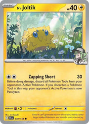 N's Joltik 049/159 · Reverse Holofoil (Journey Together)