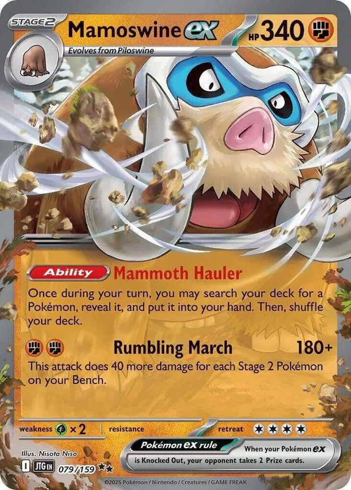 Mamoswine ex 079/159 (Journey Together)
