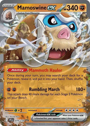 Mamoswine ex 079/159 (Journey Together)