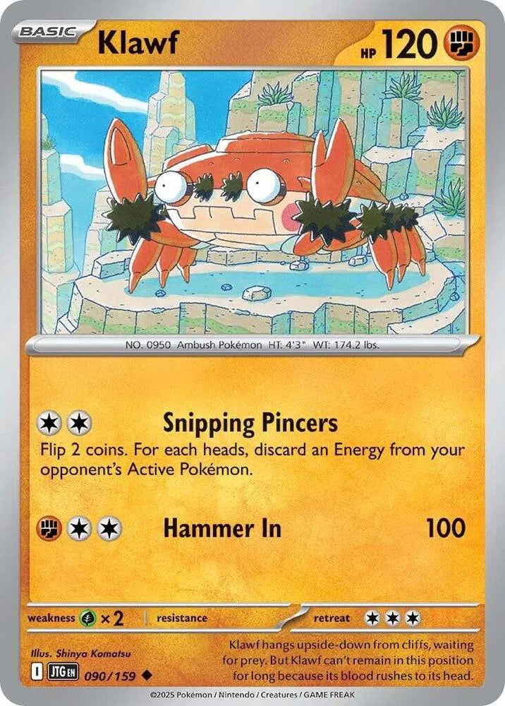 Klawf 090/159 · Reverse Holofoil (Journey Together)
