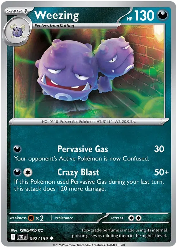Weezing 092/159 (Journey Together)