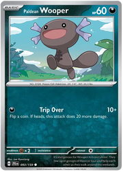 Paldean Wooper 093/159 · Normal (Journey Together)