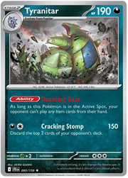 Tyranitar 095/159 · Holofoil (Journey Together)