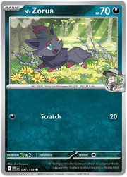 N's Zorua 097/159 · Normal (Journey Together)