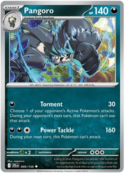 Pangoro 099/159 · Normal (Journey Together)