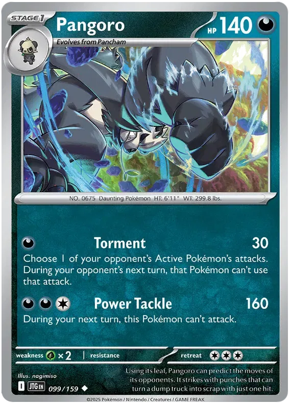 Pangoro 099/159 · Normal (Journey Together)
