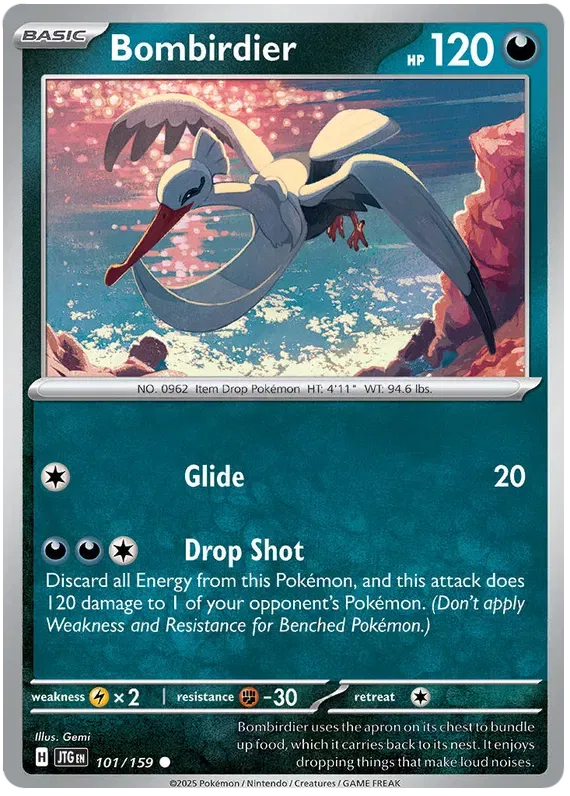 Bombirdier 101/159 · Reverse Holofoil (Journey Together)