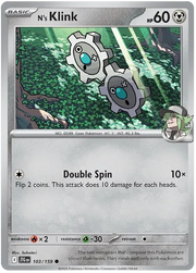 N's Klink 103/159 · Normal (Journey Together)