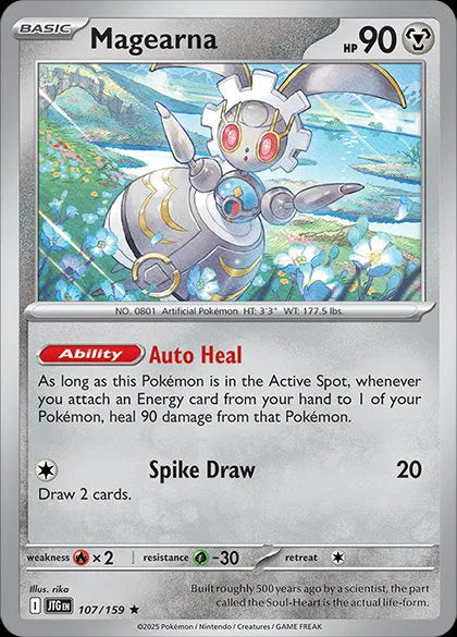 Magearna 107/159 · Holofoil (Journey Together)