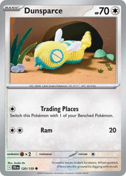 Dunsparce 120/159 · Reverse Holofoil (Journey Together)
