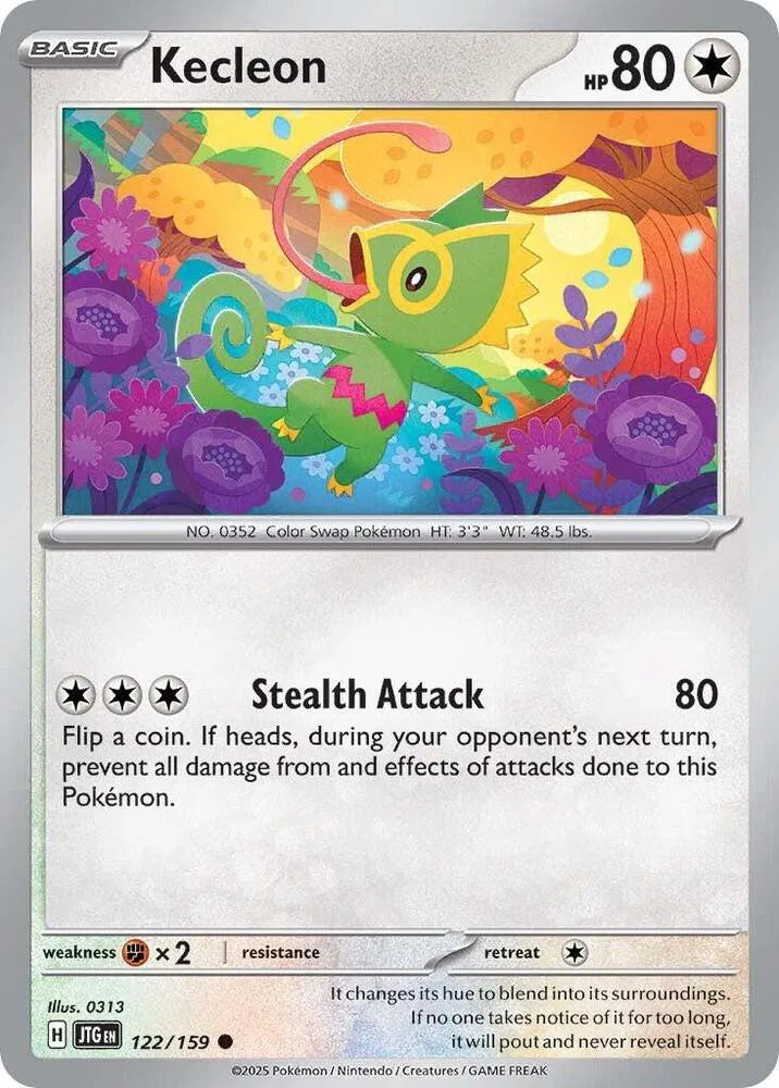 Kecleon 122/159 · Normal (Journey Together)