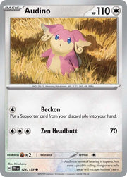 Audino 124/159 · Normal (Journey Together)