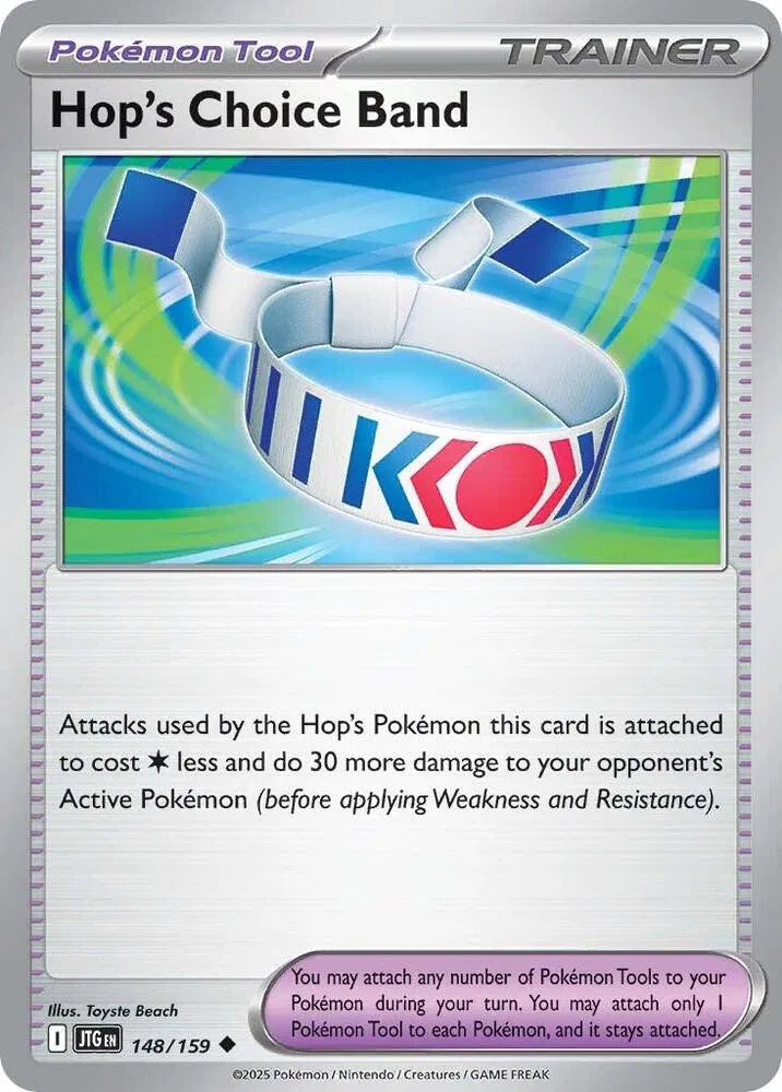 Hop's Choice Band 148/159 · Reverse Holofoil (Journey Together)
