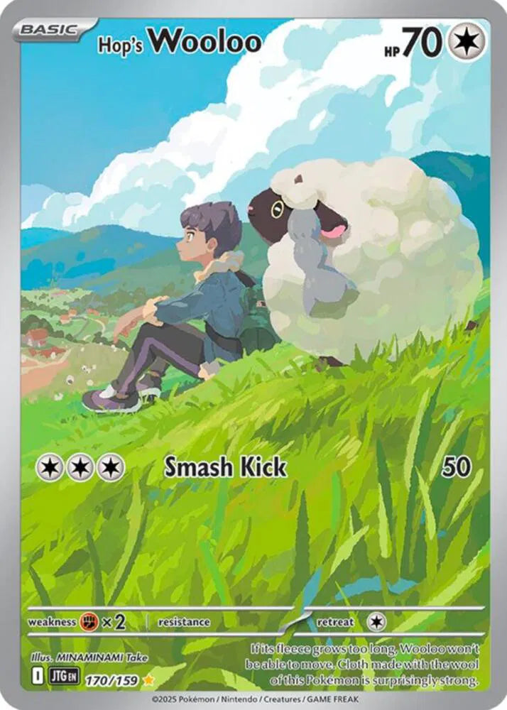 Hop's Wooloo 170/159 · Holofoil (Journey Together)