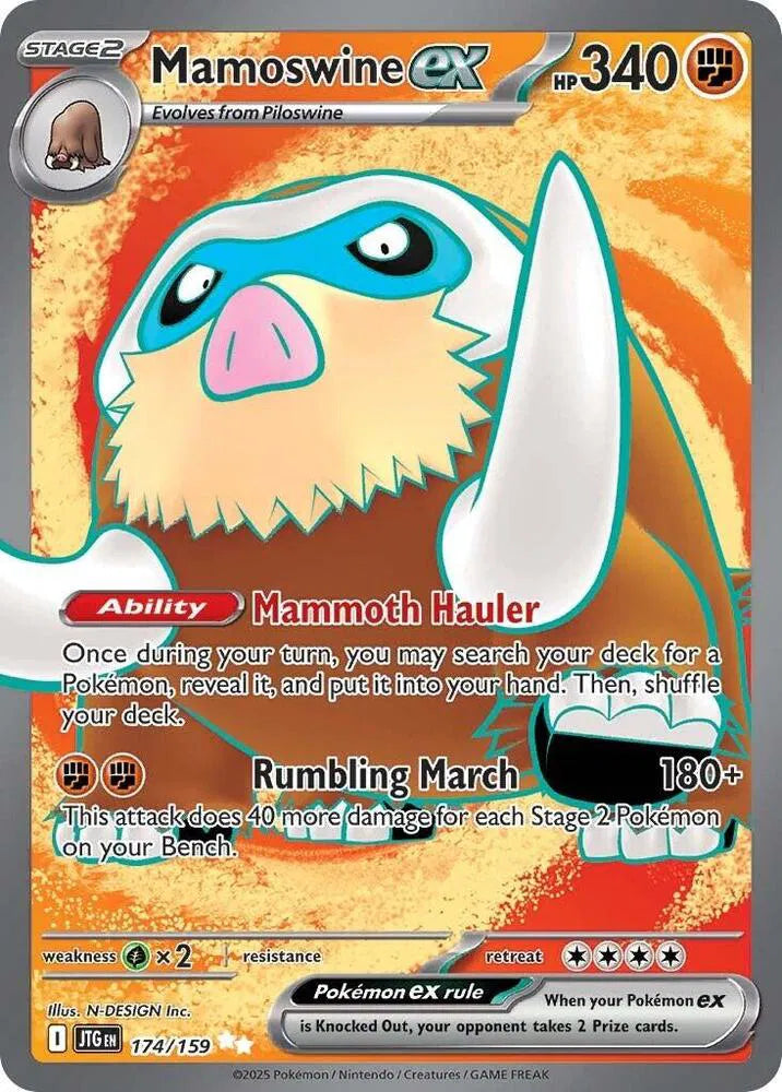 Mamoswine ex 174/159 (Journey Together)