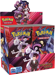 Destined Rivals Booster Box (No Shrink Wrap) (Comes with Plastic Protective Case)