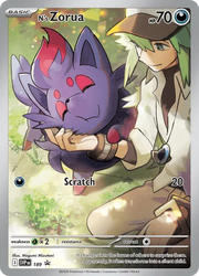 N's Zorua 189 (Scarlet & Violet Promo)