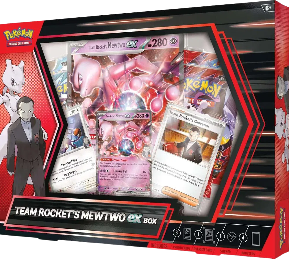 Team Rocket's Mewtwo ex Box · Collection Box (Miscellaneous Cards & Products)