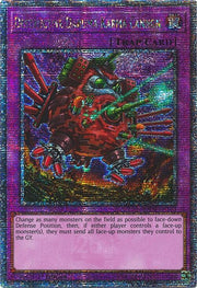 Destructive Daruma Karma Cannon (Quarter Century Secret Rare) RA04-EN103 (Quarter Century Stampede)