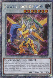 Power Tool Dragon (Platinum Secret Rare) RA04-EN135 (Quarter Century Stampede)