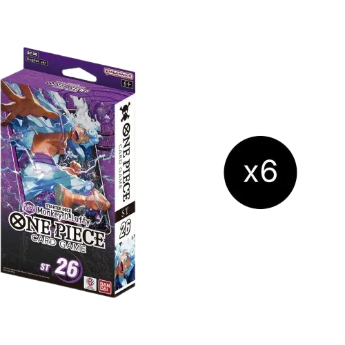 Starter Deck 26: PURPLE/BLACK Monkey.D.Luffy Display · Display Box