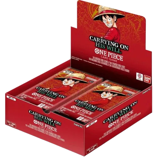 OP13 English - Carrying On His Will Booster (Sealed Box)