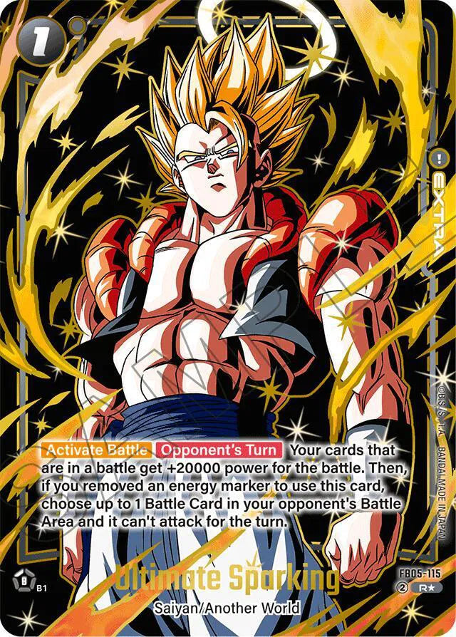 Ultimate Sparking (Alternate Art) FB05-115 (New Adventure Alternate Art Reprints) — PSA 10