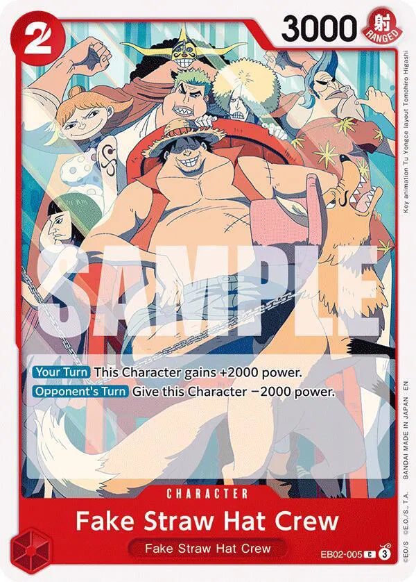 Fake Straw Hat Crew EB02-005 (Extra Booster: Anime 25th Collection)