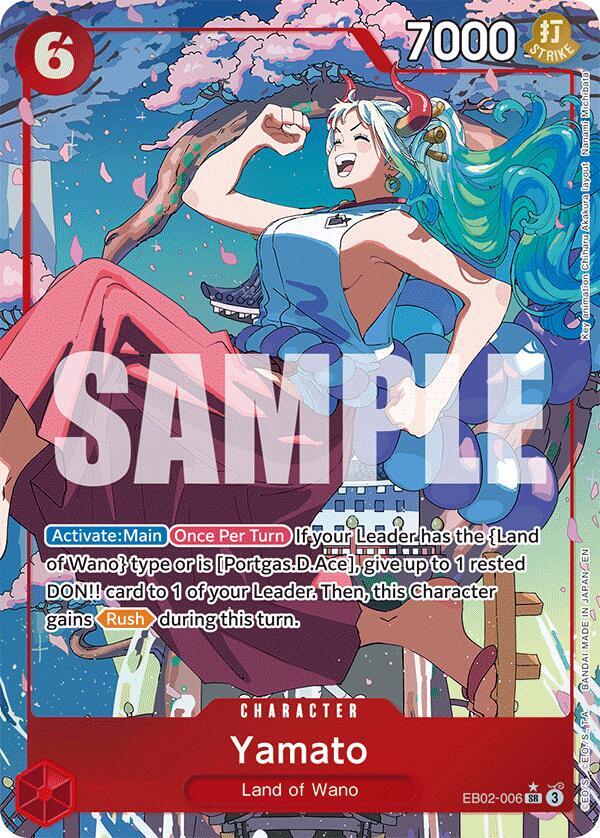 Yamato (Alternate Art) EB02-006 (Extra Booster: Anime 25th Collection)