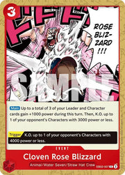 Cloven Rose Blizzard EB02-007 (Extra Booster: Anime 25th Collection)
