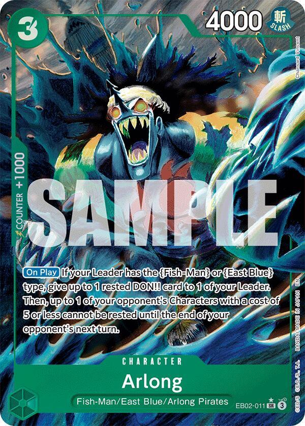 Arlong (Alternate Art) EB02-011 · Foil (Extra Booster: Anime 25th Collection)